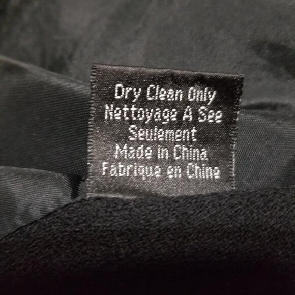 D'Oraz Blazer Black Wool Size 6 Formal Business Modern Office - Picture 7 of 7